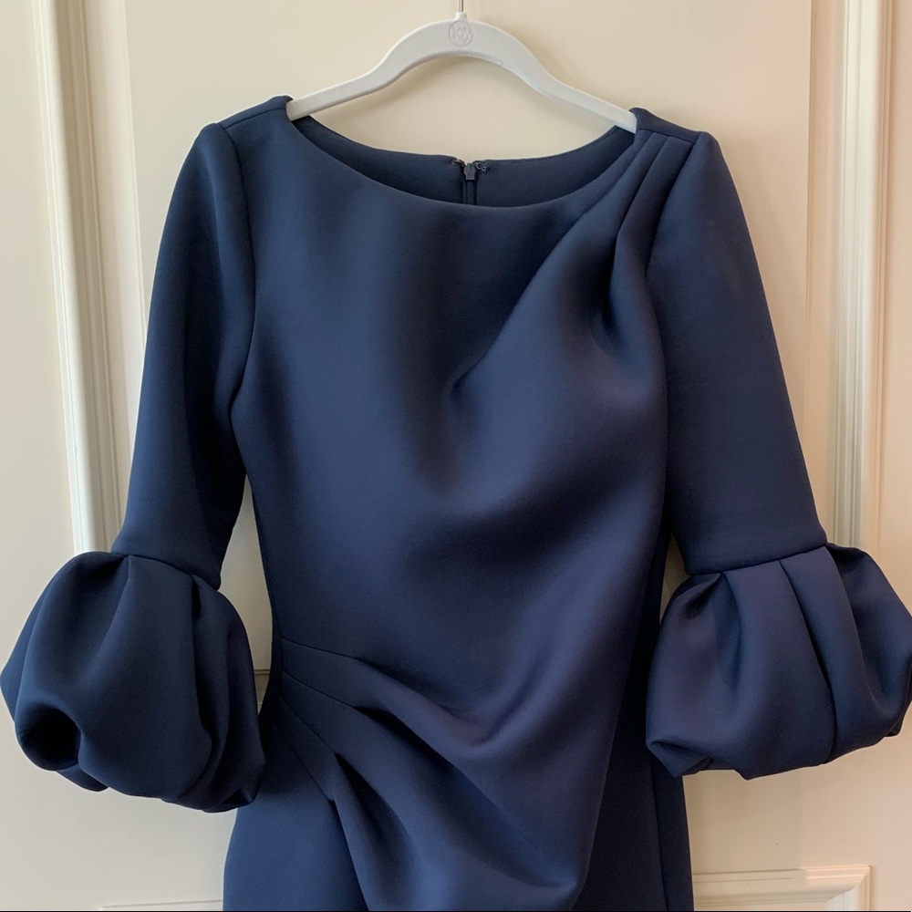 Jovani size 8 dress navy Cocktail / evening
